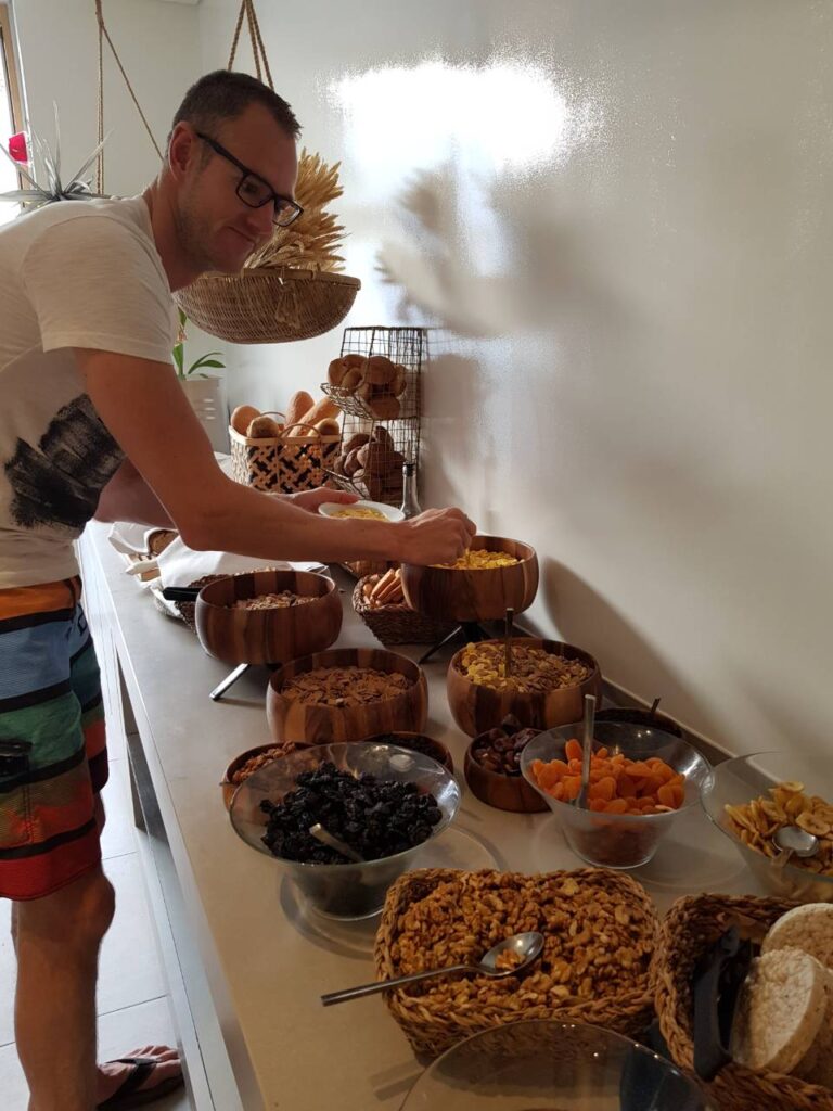 Op deze foto zie je ons hotel cavo vezal in Zakynthos